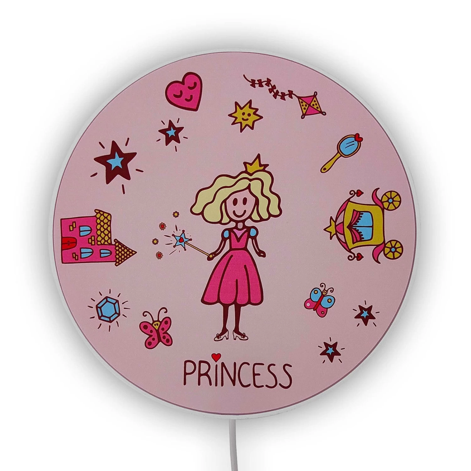 Applique Princess Avec Interrupteur Et Prise 4 Applique Princess Avec Interrupteur Et Prise – Image 4