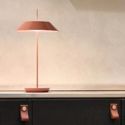 Vibia Mayfair Mini Lampe, Batterie, Brun Rouge 12 Vibia Mayfair Mini Lampe, Batterie, Brun Rouge -Déco Lumière Soldes 10000836 4