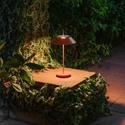 Vibia Mayfair Mini Lampe, Batterie, Brun Rouge 14 Vibia Mayfair Mini Lampe, Batterie, Brun Rouge -Déco Lumière Soldes 10000836 6