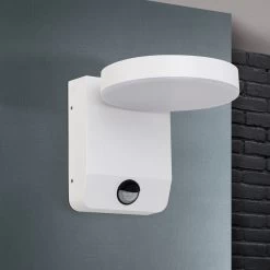 Applique D’extérieur LED Hendryk, Capteur, Blanche -Déco Lumière Soldes 10002100 2