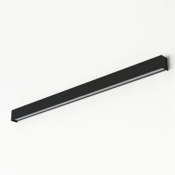 Applique LED Straight L, Noire