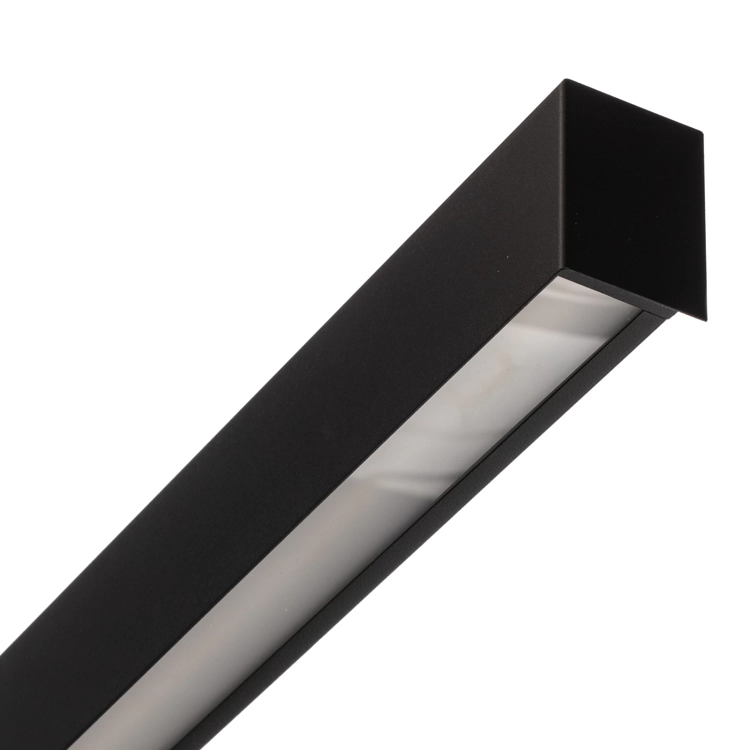 Applique LED Straight L, Noire 5 Applique LED Straight L, Noire – Image 5