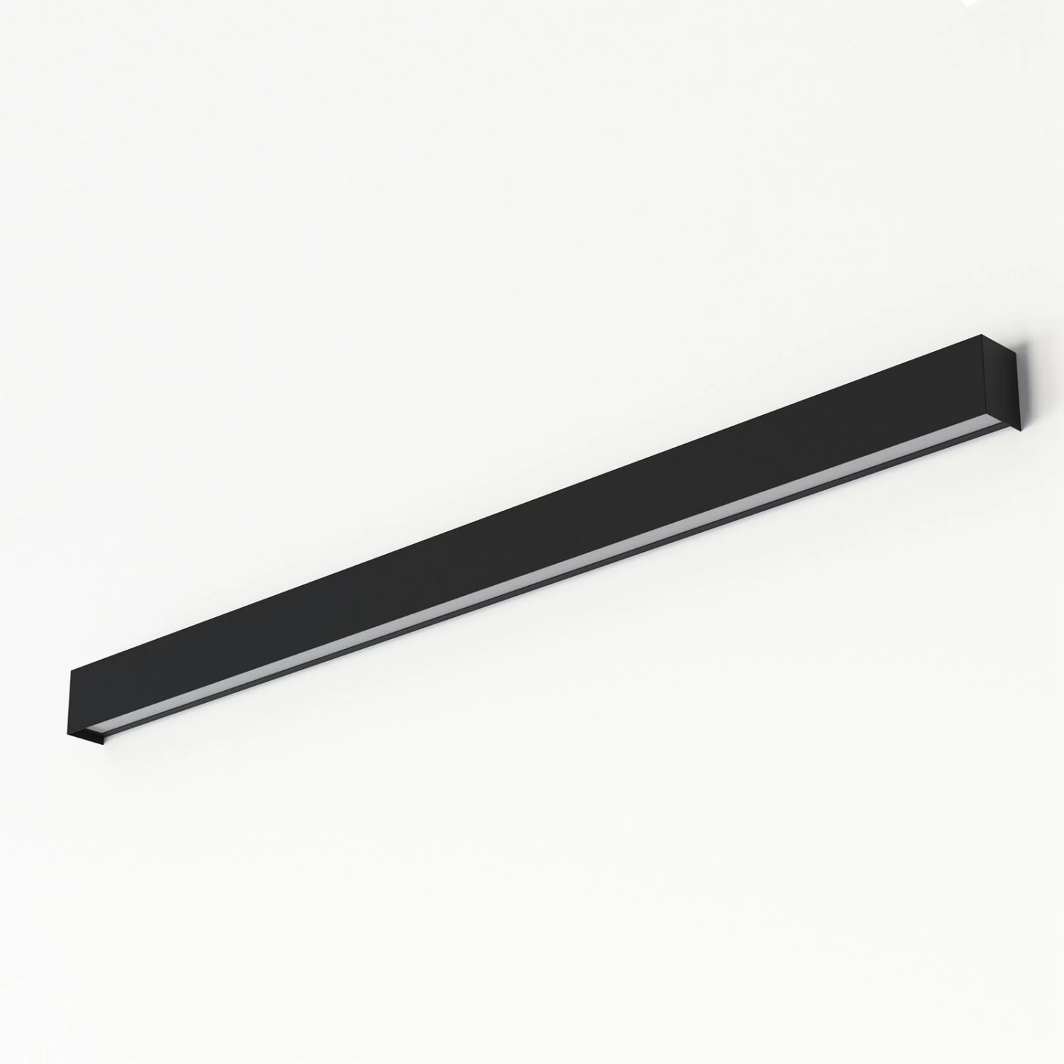 Applique LED Straight L, Noire 1 Applique LED Straight L, Noire