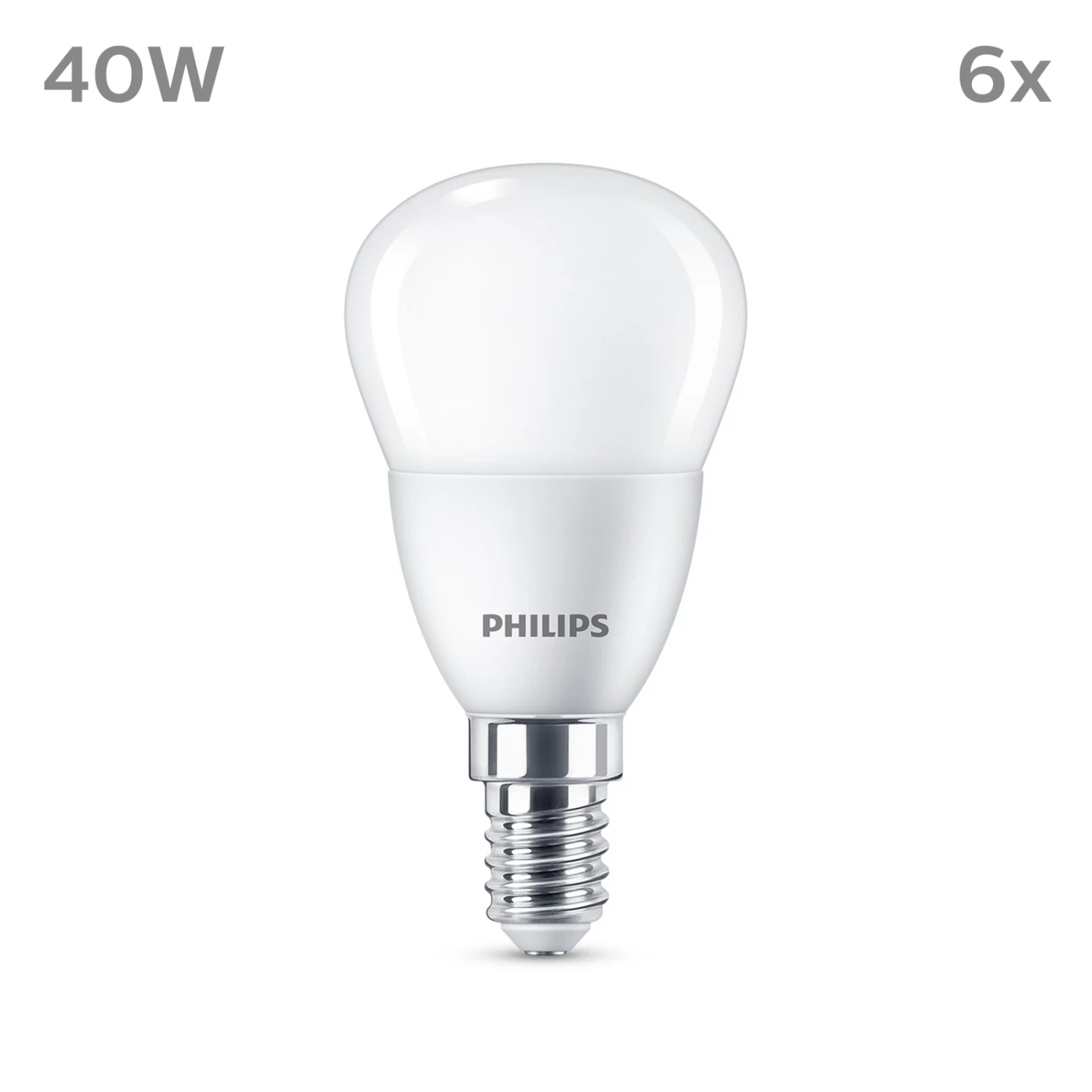 Philips Ampoule LED E14 4,9W 470m 2 700K Mate X6 2 Philips Ampoule LED E14 4,9W 470m 2 700K Mate X6 – Image 2