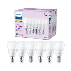 Philips Ampoule LED E14 4,9W 470m 2 700K Mate X6