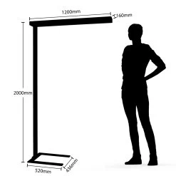 Arcchio Susi Lampadaire Bureau LED, Capteur Blanc 13 Arcchio Susi Lampadaire Bureau LED, Capteur Blanc -Déco Lumière Soldes 10008330 4