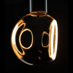 SEGULA Globe Flottant LED G150 E27 4,5 W Doré 90° 12 SEGULA Globe Flottant LED G150 E27 4,5 W Doré 90° -Déco Lumière Soldes 10010463 4