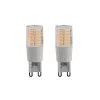 Arcchio Ampoule Broche LED G9 4,5 W 2 700 K X2