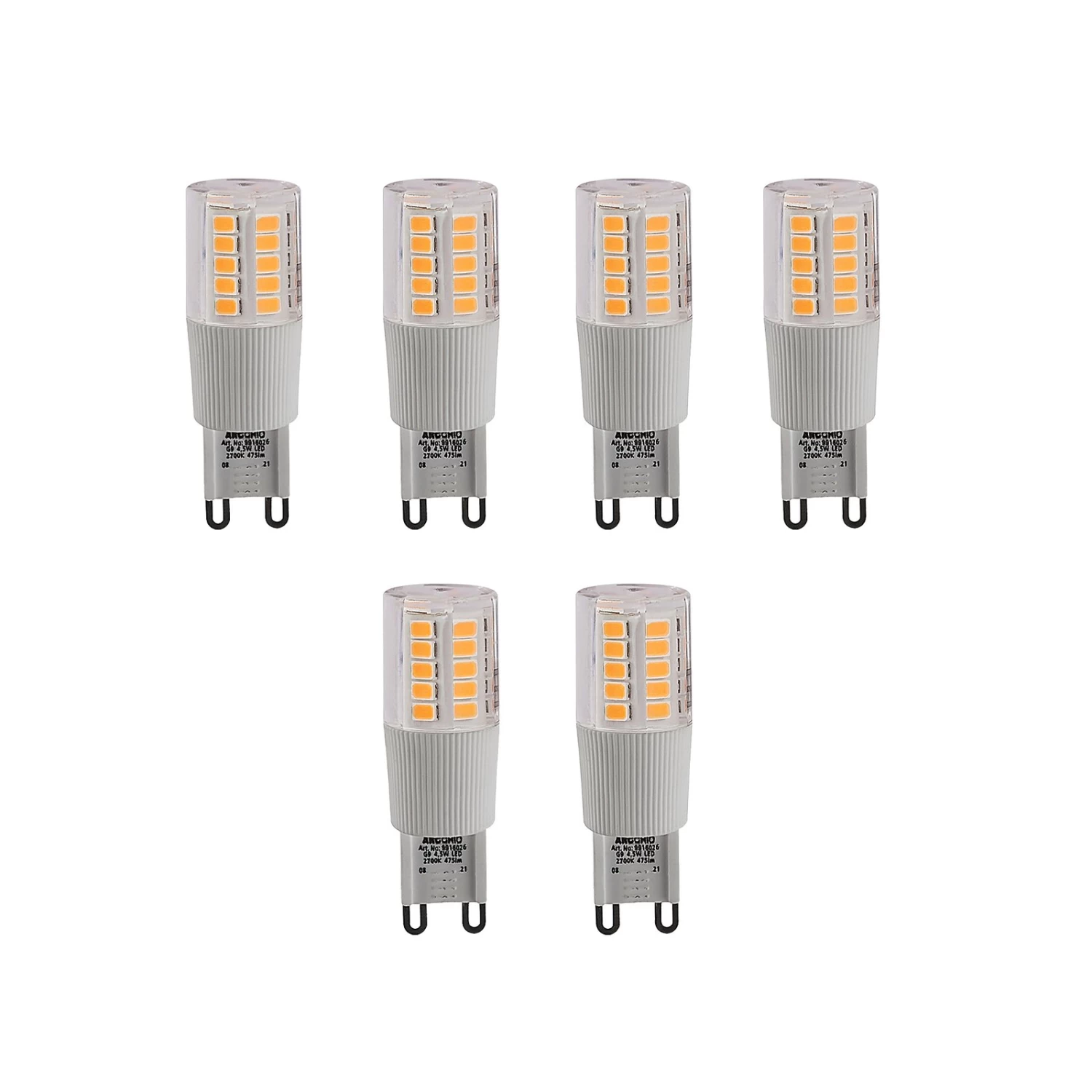 Arcchio Ampoule Broche LED G9 4,5 W 2 700 K X6 1 Arcchio Ampoule Broche LED G9 4,5 W 2 700 K X6