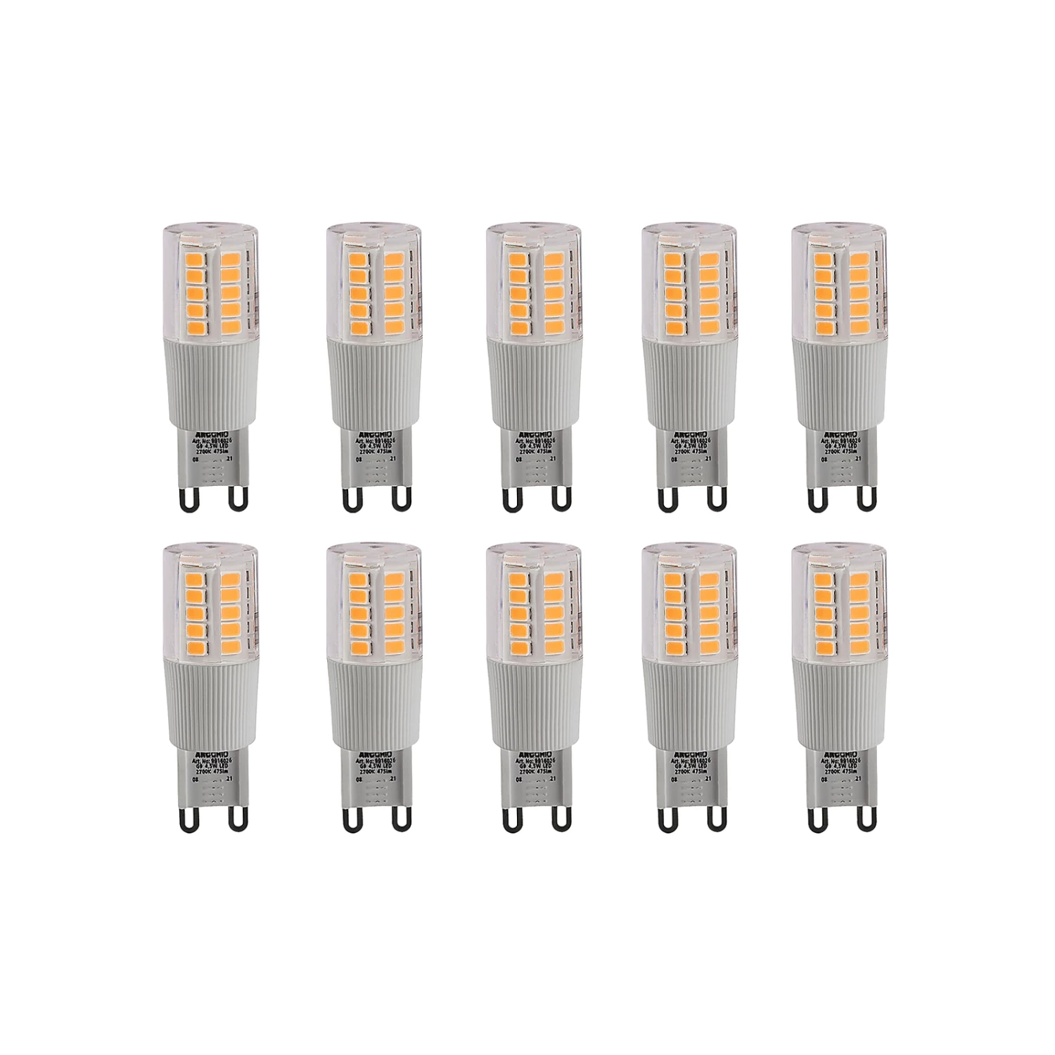 Arcchio Ampoule Broche LED G9 4,5 W 2 700 K X10 1 Arcchio Ampoule Broche LED G9 4,5 W 2 700 K X10