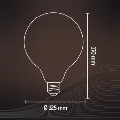 Calex Smart E27 G125 7 W Fil LED 806 lm Doré -Déco Lumière Soldes 10011086 3