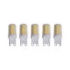 Ampoule Broches LED G9 3 W Blanc Chaud 330 lm X5