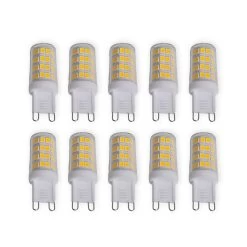 Ampoule Broches LED G9 3 W Blanc Chaud 330 lm X10