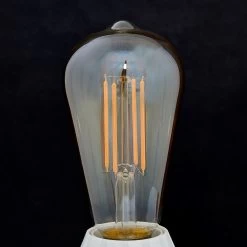 E27 Ampoule Rustique LED 6W 500lm Ambre 1 800K X2 8 E27 Ampoule Rustique LED 6W 500lm Ambre 1 800K X2 -Déco Lumière Soldes 10011536 3