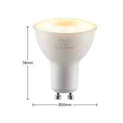 Réflecteur LED GU10 8 W 3 000 K 120° X10 -Déco Lumière Soldes 10011832 3