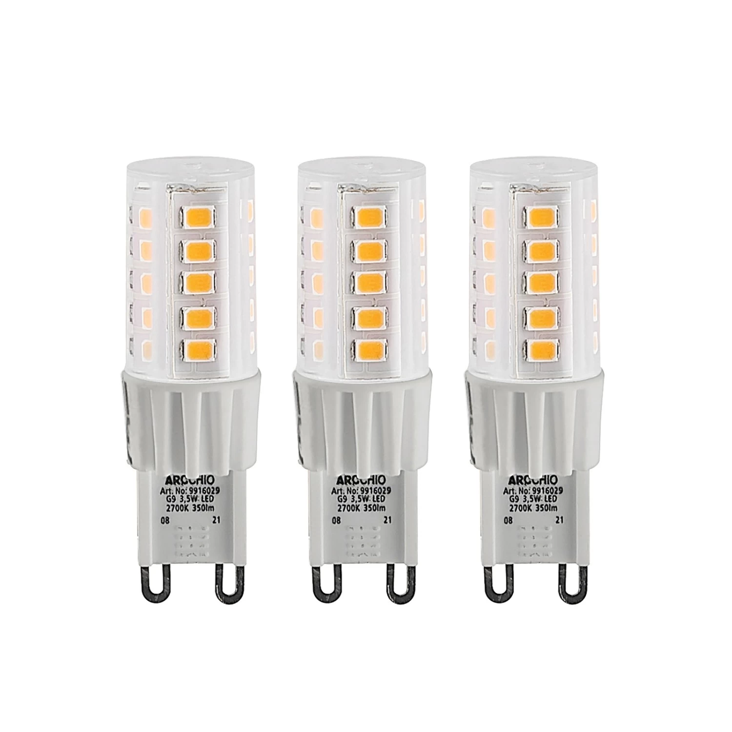 Arcchio Ampoule à Broche LED G9 3,5 W 830 X3 1 Arcchio Ampoule à Broche LED G9 3,5 W 830 X3