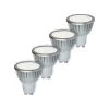 Réflecteur LED HT GU10 5 W 830 85° X4