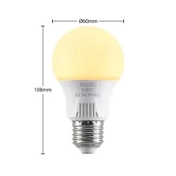 Ampoule LED E27 A60 7 W Blanc 2 700 K X10 12 Ampoule LED E27 A60 7 W Blanc 2 700 K X10 -Déco Lumière Soldes 10011919 3