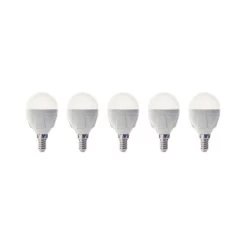 Ampoule Goutte LED E14 4,9 W 830 470 lm X5