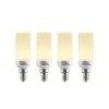 Arcchio Ampoule Tubulaire LED E14 4,5W 3 000 K X4