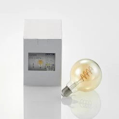 Lucande LED E27 G95 4 W 1 800 K Dim Ambrée X2 -Déco Lumière Soldes 10012510 8