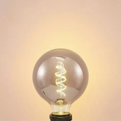 Lucande LED E27 G125 4 W 1 800 K Dim Fumée X2 14 Lucande LED E27 G125 4 W 1 800 K Dim Fumée X2 -Déco Lumière Soldes 10012514 5