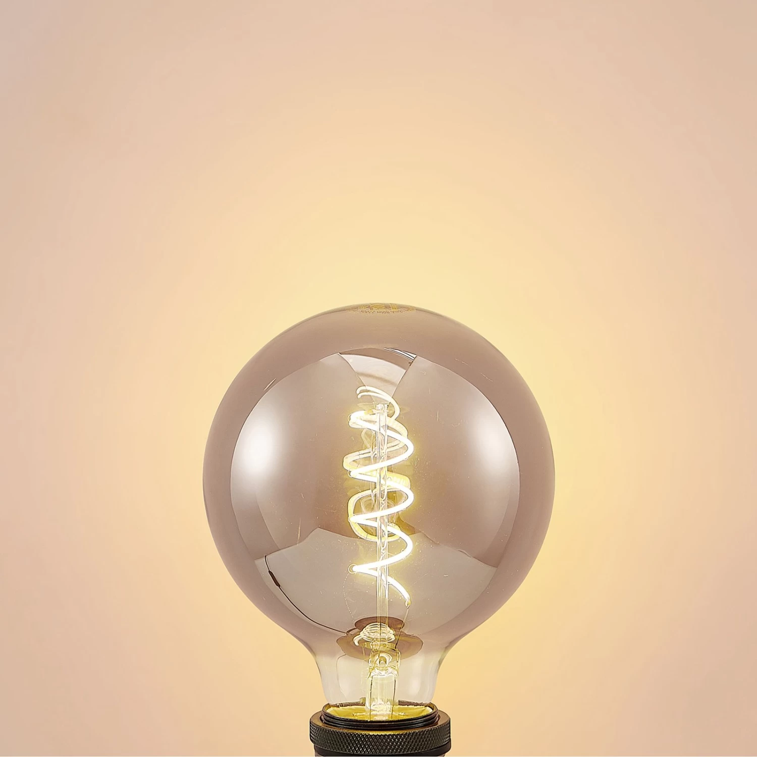 Lucande LED E27 G125 4 W 1 800 K Dim Fumée X2 6 Lucande LED E27 G125 4 W 1 800 K Dim Fumée X2 – Image 6