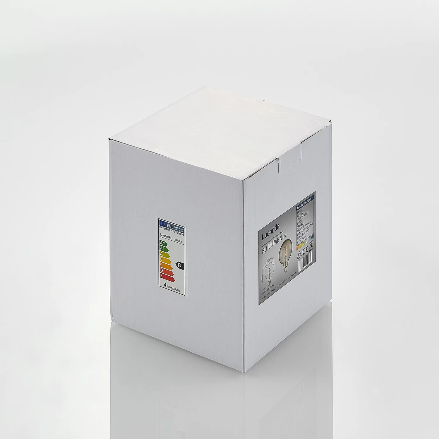 Lucande LED E27 G125 4 W 1 800 K Dim Fumée X2 9 Lucande LED E27 G125 4 W 1 800 K Dim Fumée X2 – Image 9