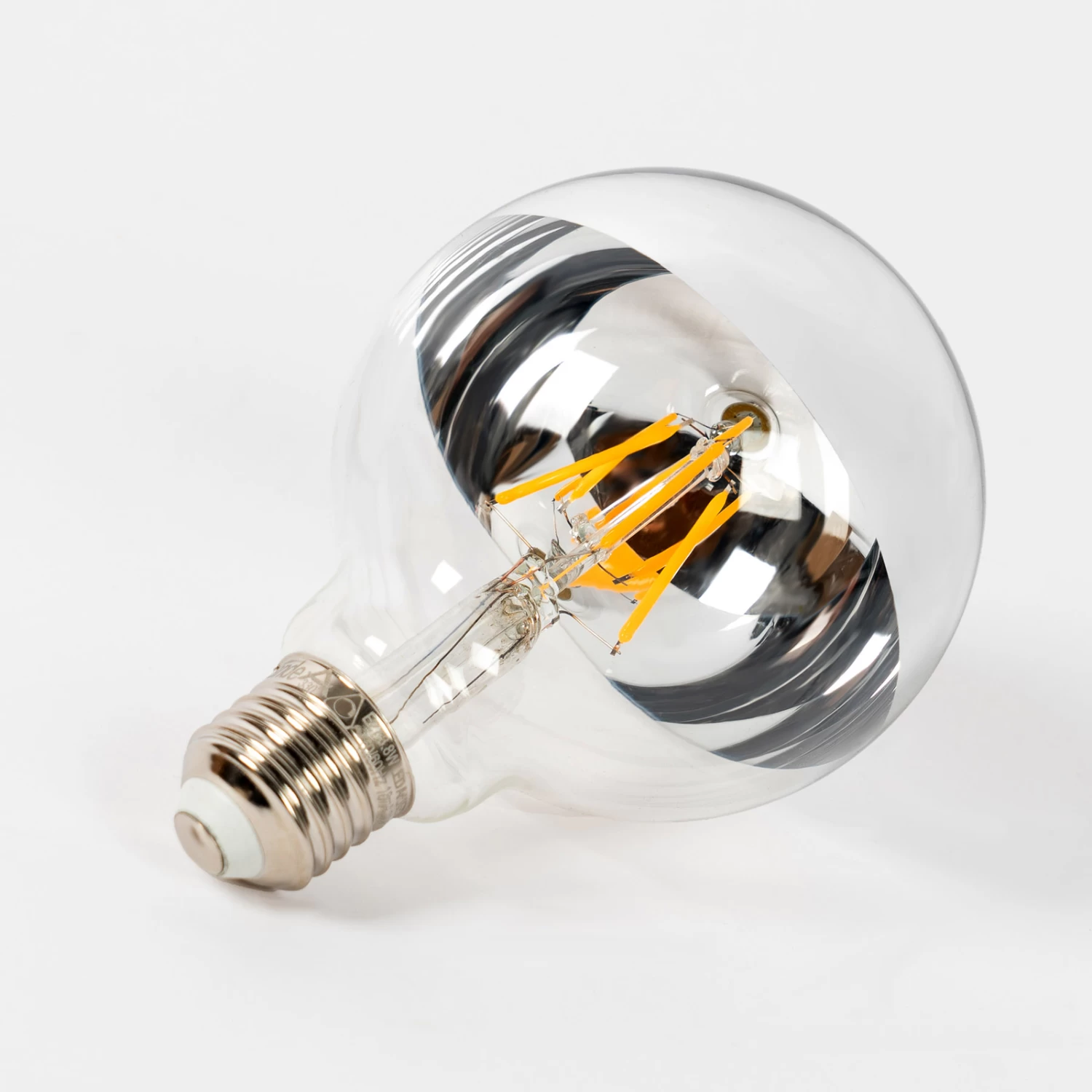 Lucande E27 3,8 W Ampoule Tête Miroir G95 927 Argentée X5 6 Lucande E27 3,8 W Ampoule Tête Miroir G95 927 Argentée X5 – Image 6