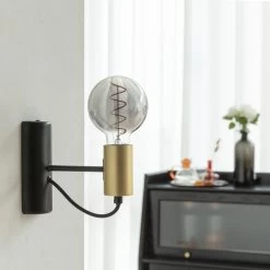 Lucande E27 3,8 W Ampoule Globe LED G95 1 800 K Fumée X2 -Déco Lumière Soldes 10013200 3