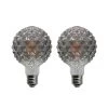 Lucande E27 3,8 W Ampoule LED G95 918 Structure Fumée X2