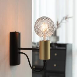 Lucande E27 3,8 W Ampoule LED G95 918 Structure Fumée X2 -Déco Lumière Soldes 10013202 2