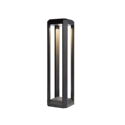 Luminaire Pour Socle LED Rubkat, Gris, H50 cm