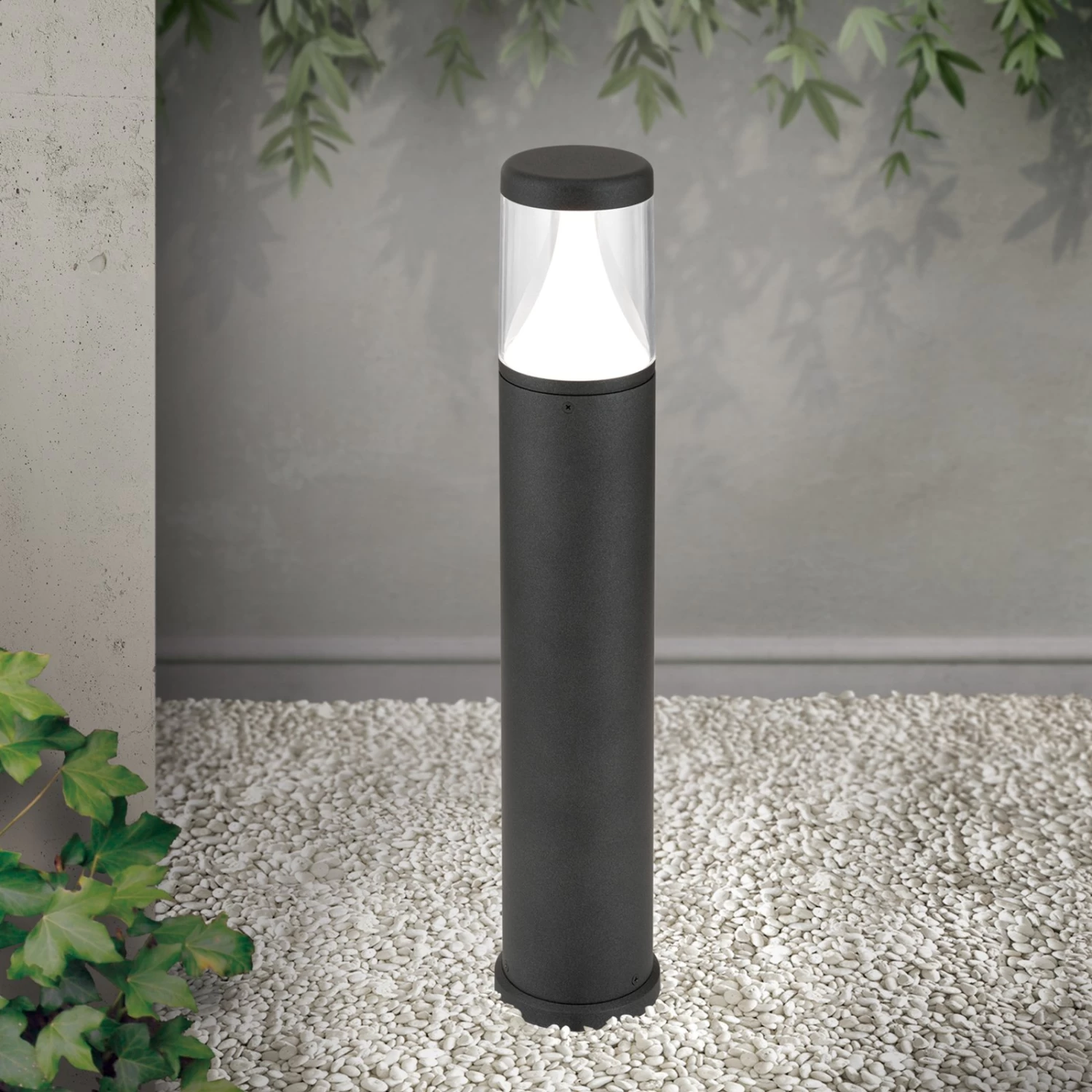 Borne LED Midnight, Diffuseur Anti-UV, IP65 1 Borne LED Midnight, Diffuseur Anti-UV, IP65