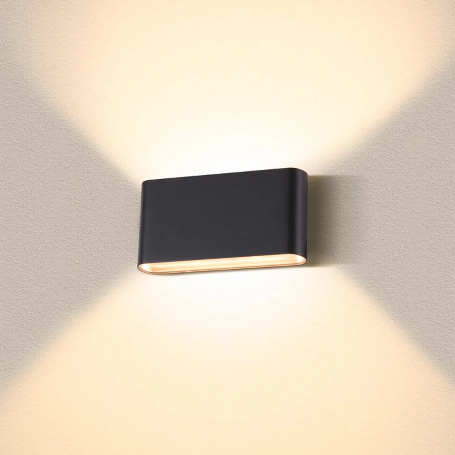 SLV Oval Applique Up/down CCT 17,5 cm Noire 1 SLV Oval Applique Up/down CCT 17,5 cm Noire