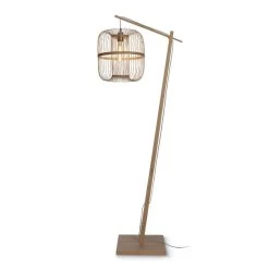 GOOD & MOJO Hokkaido Lampe Sur Pied 176 cm Naturel -Déco Lumière Soldes 10016257 2