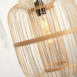 GOOD & MOJO Hokkaido Lampe Sur Pied 176 cm Naturel -Déco Lumière Soldes 10016257 5