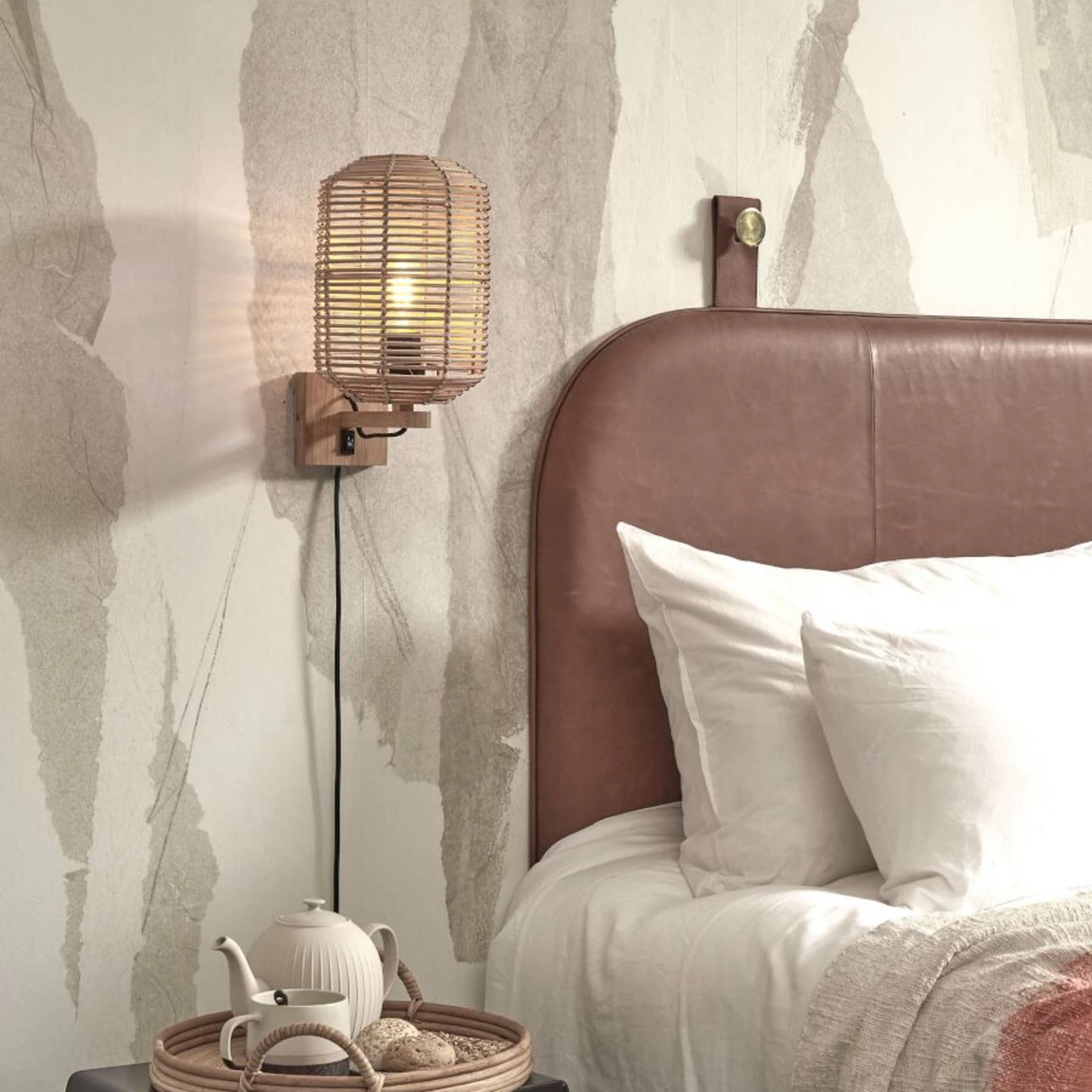 GOOD & MOJO Tanami Applique, 18x25 cm, Naturelle 3 GOOD & MOJO Tanami Applique, 18x25 cm, Naturelle – Image 3