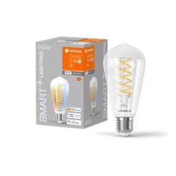 LEDVANCE SMART+ WiFi E27 8W Edison Clair 827-865 -Déco Lumière Soldes 10016804 2