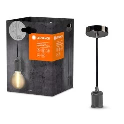 LEDVANCE Vintage 1906 Bobbin Suspension, Grise -Déco Lumière Soldes 10016889 4