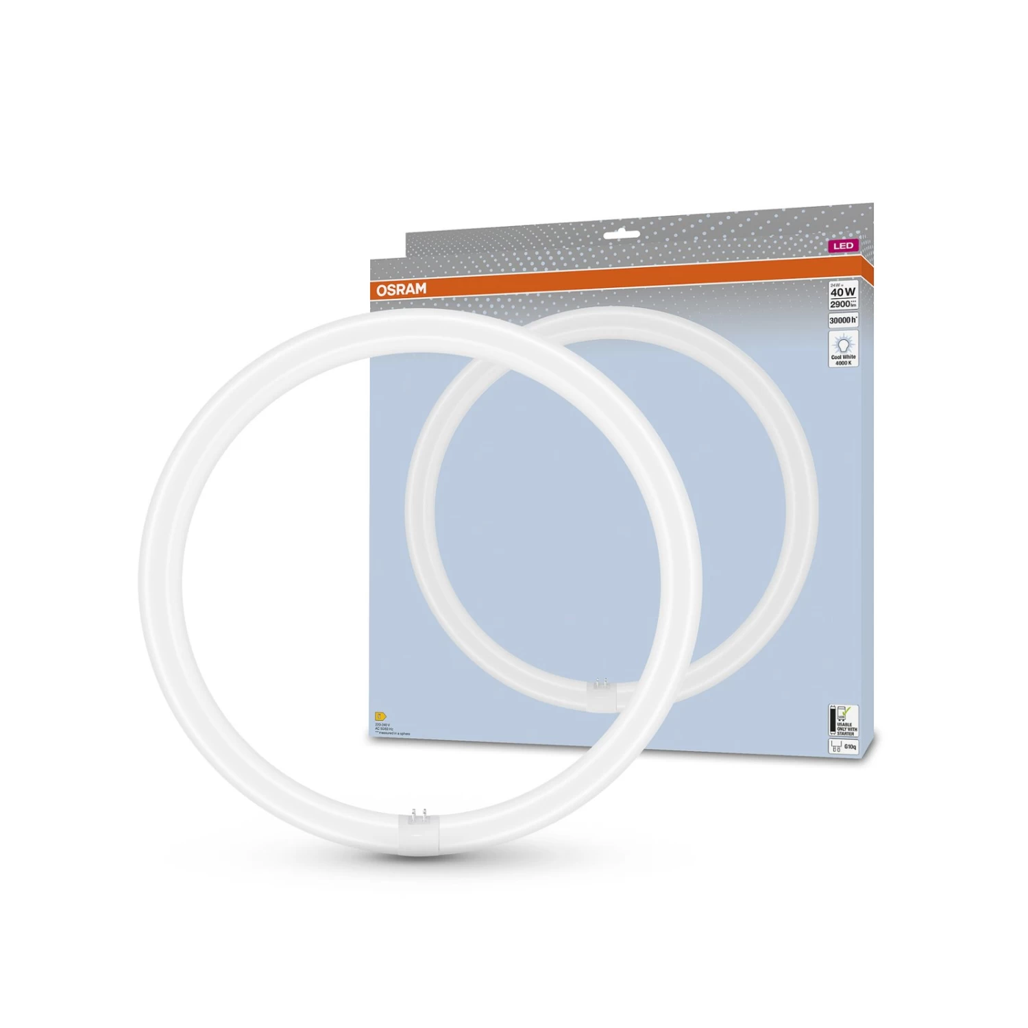 OSRAM SubstiTUBE LED G10q T9 C40 EM 24W 40cm 840 4 OSRAM SubstiTUBE LED G10q T9 C40 EM 24W 40cm 840 – Image 4