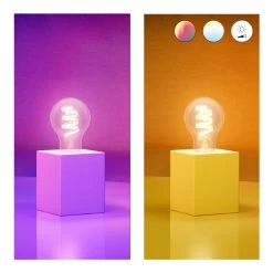 WiZ A60 Ampoule Filament LED WiFi E27 6,3 W RGBW -Déco Lumière Soldes 10018010 3