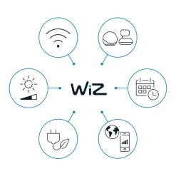 WiZ A60 Ampoule Filament LED WiFi E27 6,3 W RGBW -Déco Lumière Soldes 10018010 6