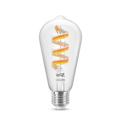 WiZ ST64 Ampoule Filament LED WiFi E27 6,3 W RGBW