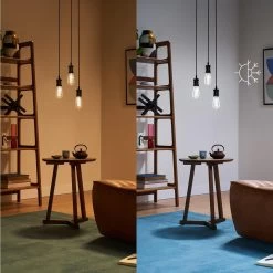 WiZ ST64 Ampoule Filament LED WiFi E27 6,3 W RGBW -Déco Lumière Soldes 10018015 4