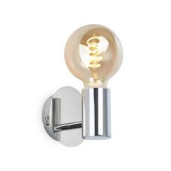 Applique Kosol Salle De Bain IP44 E27 Chromé
