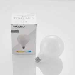 Ampoule LED E27 6W 2 700K G125 Dimmable Opale 3x -Déco Lumière Soldes 10018207 4