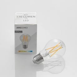 Ampoule LED E27 6W 2 700K Filament Dimmable 3x -Déco Lumière Soldes 10018263 4