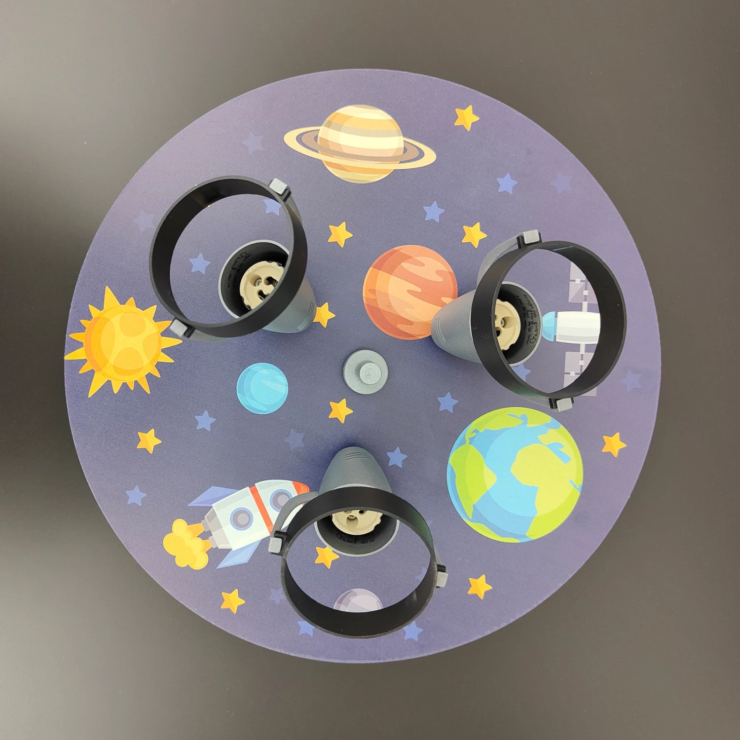 Spot Pour Plafond Espace, à 3 Lampes 2 Spot Pour Plafond Espace, à 3 Lampes – Image 2