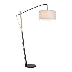 Lampe Sur Pied Green Sofie Avec Abat-jour Papier -Déco Lumière Soldes 10019321 2